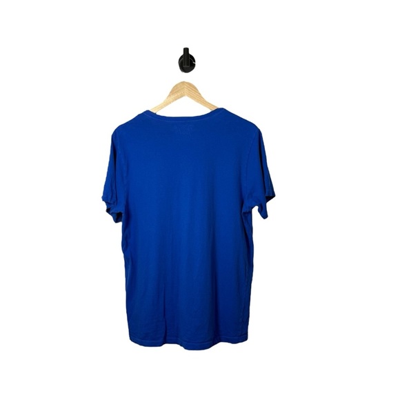 Flint & Tinder Men’s Soft Washed Pocket V-Neck Tee in Royal Blue Size M - Picture 7 of 7